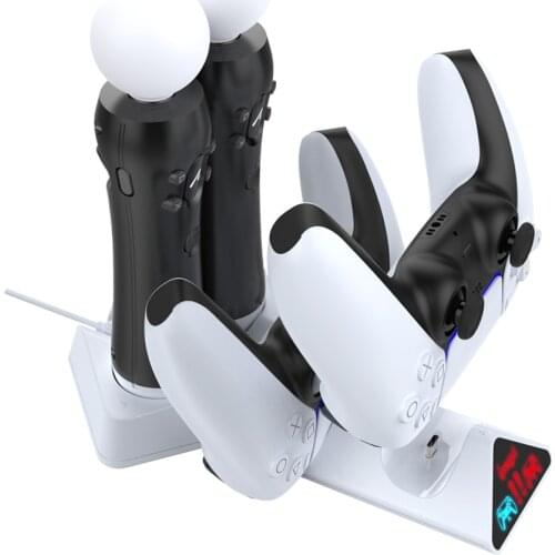 Controller Charging Holder For Sony Playstation Play Station PS 5 PS5 Move Control Stand Gamepad Support Remote Accessories Kit