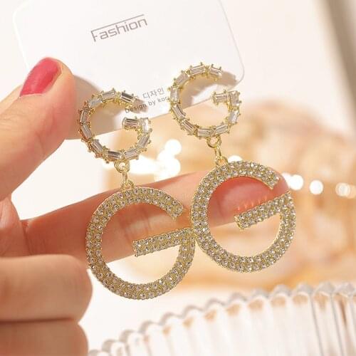 Cute Tiny Rhinestone Bee Earring CZ Cubic Zirconia Crystal Honey Bee Stud Earrings For Women Party Statement Jewelry