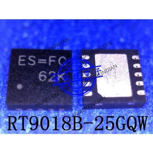 1Pieces new Original RT9018B-25GQW type ES=FC ES= QFN10 In stock real picture