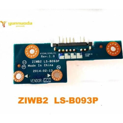 Original for ZIWB2 LS-B093P Lenovo ideapad B50-30 B50-45 B50-70 B51-30 laptop Battery Connector board tested good free shippi