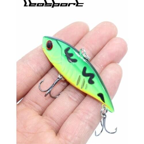 Fishing-Lure Vib-Bait Jig-Wing Wobbler Crankbait Diving-Swivel Lead-Inside Winter