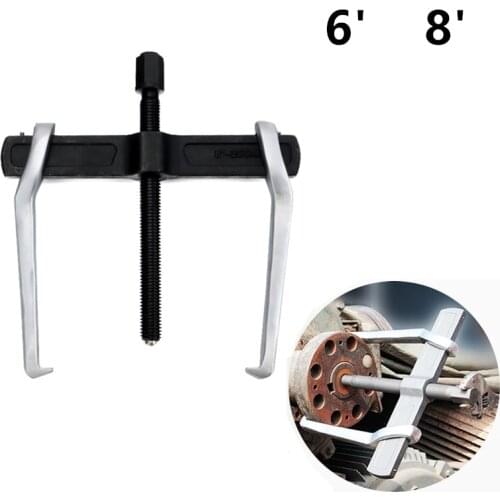 6Inch or 8 Inch Single Hook Two Claws Puller Separate Lifting Device Strengthen Bearing Puller Rama for Auto Car Repair