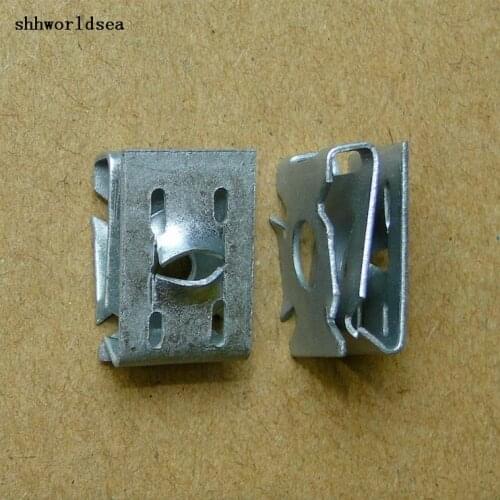 Shhworldsea auto metal clip retainer Front and rear bumpers, front fender chassis thermal buckle for vw for audi