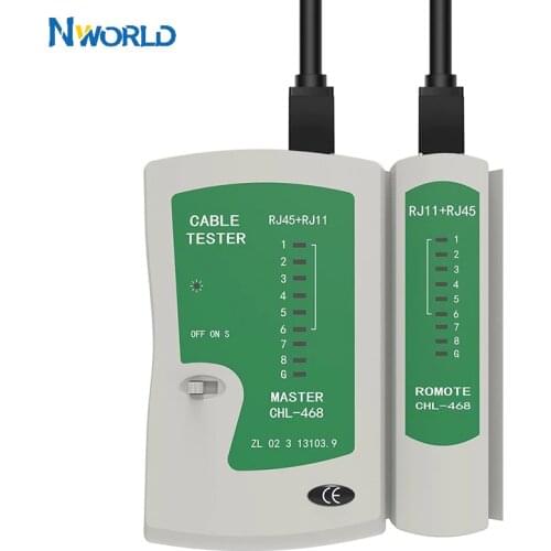 Professional Network Cable Tester RJ45 RJ11 RJ12 CAT5 UTP LAN Cable Wiring Ethernet Tester Networking Tool Wire Tracker Lan Tool
