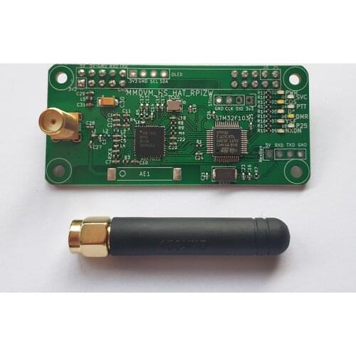 VHF UHF MMDVM Hotspot + Antenna pi-star Support P25 DMR YSF DSTAR NXDN POCSAG for raspberry pi