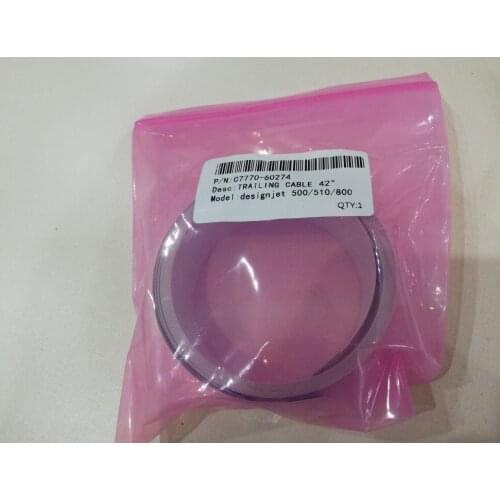 Large stock Free shipping 5pcs/lot C7770-60274 42inch trailing cable for HP DJ500 plotter spare parts wholesaler