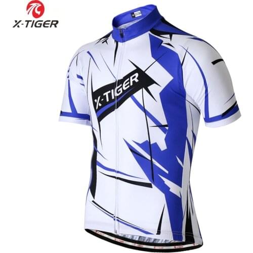 X-Tiger Cycling Jersey Summer MTB Bike Sportswear Short Sleeve Bicycle Clothes Hombre Maillot Ropa Ciclismo Cycling Clothing