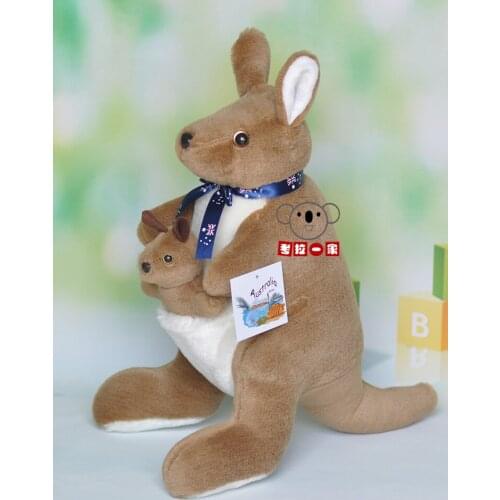 High quality goods cute kangaroo 39cm plush toy kangaroo doll birthday gift d931
