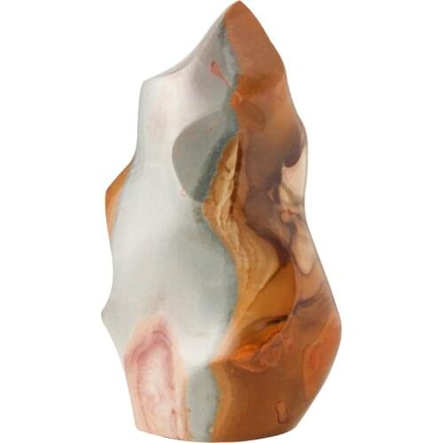 1pc Natural Ocean Jasper Crystal Torch crystal crafts Energy gem quartz Hand carved home decoration