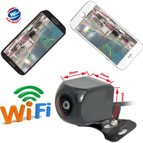 WIFI Reversing Camera Dash Cam Star Night Car Rear View Camera Mini Body Waterproof Tachograph for iPhone and Android