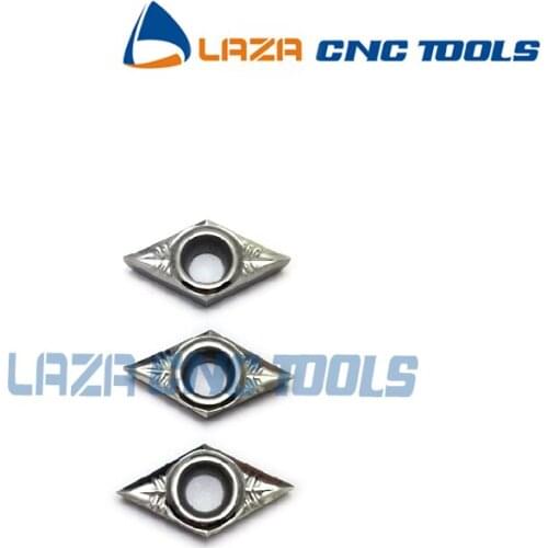 Free Shipping 10pcs DCGT11T304/DCGT1T308 Turning Tips, Tungsten Carbide Inserts,Inserts for cutting Aluminum and Brass, Blades