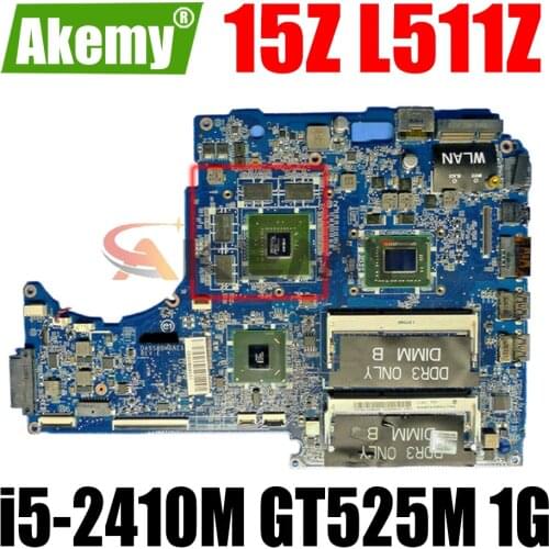 FOR Dell XPS 15Z L511z Laptop Motherboard H9FHV 0H9FHV CN-0H9FHV DASS8BMBAE1 HM67 DDR3 w i5-2410M GT525M 1G 100% working