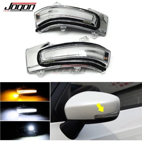 For Suzuki Swift Ignis 2017-2020 LED Dynamic Turn Signal Puddle Light Parking Rearview Side Wing Mirror Sequential Indicator