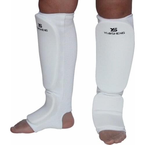 Cotton Boxing Shin guard Instep Protectors Anti-collision Compression Legwarmers Leg Shank Support Protective Socks Foot Guards