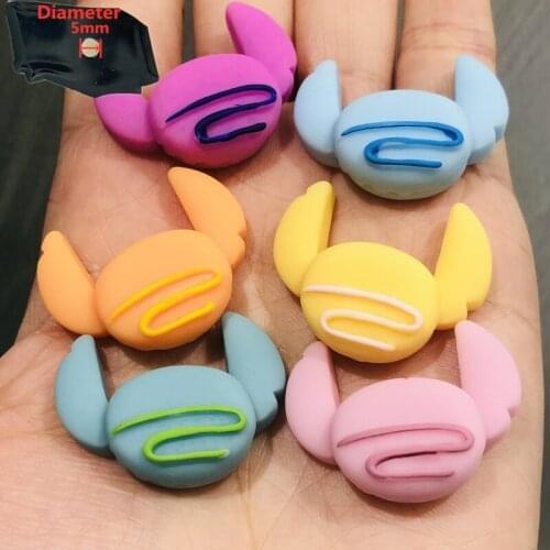 1PCS Resin Cute Cartoon Fridge Magnetic Sticker Kawaii Colourful Animal Head Refrigerator Magnet Stationery Toy Birthday Gifts