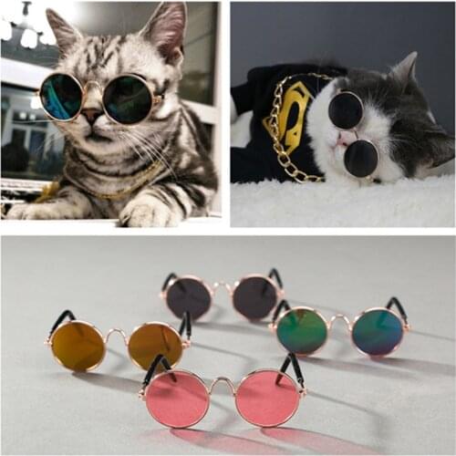 Fashion Pet Dog Cat Glasses For Pet Products Eye-wear Dog Pet Sunglasses Photos Props Accessories Pet Supplies Cat Glasses