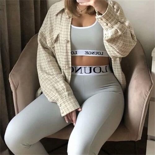 Casual Shirt-Style Small Fragrance Jacket 2021 Summer Womens New Lapel Long-Sleeved Wild Loose and Thin Single-Row Pearl Button