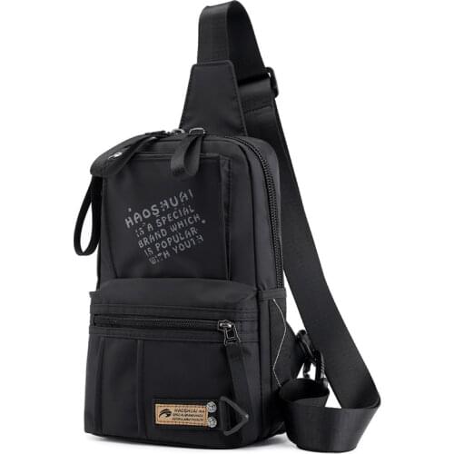 Military One Shoulder Rucksack Backpack Crossbody Bags Male Fashion Multi-Functional Men Nylon Travel Sling Knapsack Chest Bag