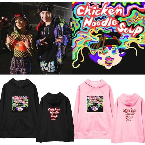 New Korean Fashion Kpop Chicken Noodle Soup J-hope Hoodie Sweatshirts Men/women Harajuku Streetwear Hooded K-pop Jhope Hoody