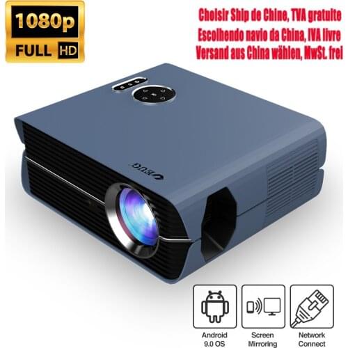 800DAB Home Projector Video Led 6000 Lumens Wireless Airplay Beamer Home Theater Full Hd 1080P Projector For Mobile Phone