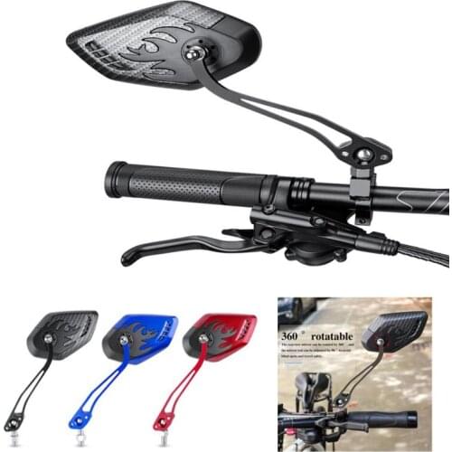 1Pair Bicycle Rear Mirror Bike Handlebar End Mirror MTB Handlebar Side Safety Rear View Road Bike Cycling Rearview Mirror