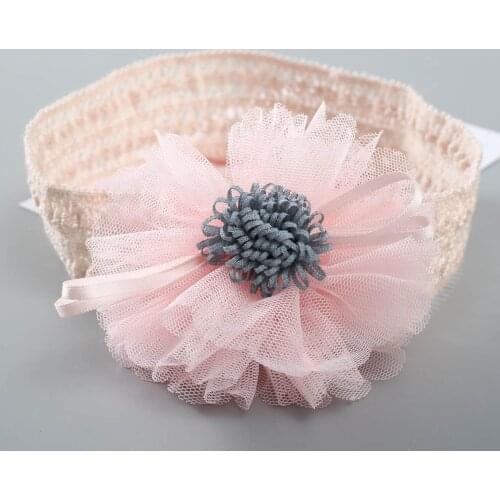 1Pcs Baby Headband Summer Cute Floral Bows Baby Girl Headbands Elastic Bowknot Newborn Hair Band Turban
