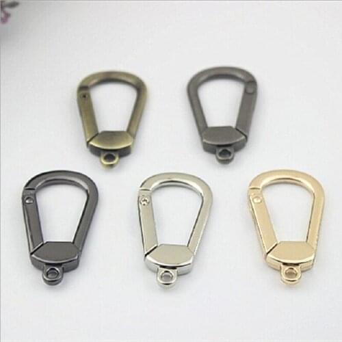 10 pieces / lot) luggage handbag hardware accessories shoulder strap chain buckle hanging bag hook DIY handbag repair hardware