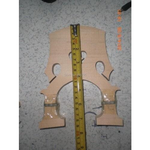 2 PCs Adjustable Double Bass Bridge 3/4 maple bridge