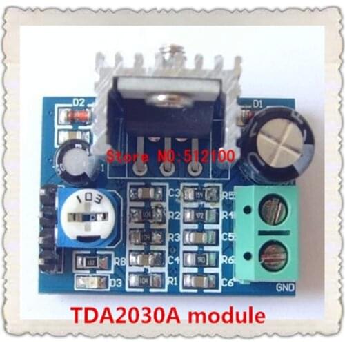 Free shipping 5pcs/lot TDA2030A Power amplifier module TDA2030 audio amplifier module