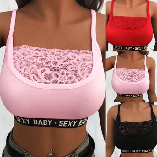 Women Bra Sexy Lace Bralette Thin Straps Bottoming Tube Top Solid Color Lingerie Female Wireless Brassiere Underwear