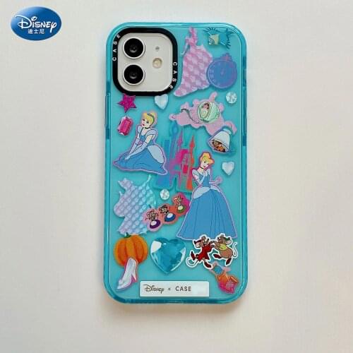 Mermaid Princess Snow White Silicone Case for IPhone 11 12Pro Xs Max Official Liquid Silicon Full Cover zz0904-5