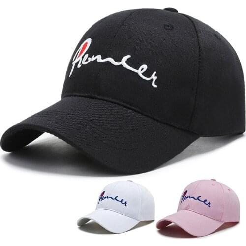 Cotton Embroidered Adjustable Women Baseball Cap Korean Casual Fashion Outdoor With Alphabet Cap Men 's And Women 's Couple Hat