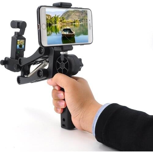 Pocket camera handheld holder shock-absorbing bracket Video stabilizer mount phone clip for FIMI PALM camera gimbal accessories