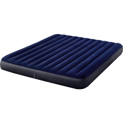 INTEX hard-Beam Classic Downy Single air bed, inflatable mattress bed, inflatable camping mattress, inflatable mattress