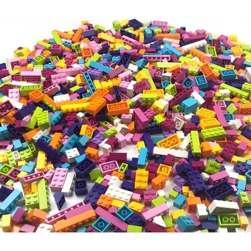 Hot 1000 Pieces Building Blocks City DIY Creative Bricks Bulk Model Figures Educational Kids Toys Compatible All Brands