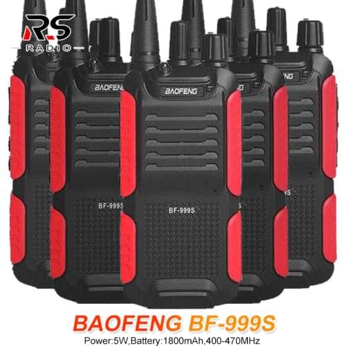 5PCS Baofeng BF-999S PLUS mini Walkie Talkie Radio Station Dual Band two way radio UHF HF Amateur Radio Transceiver yaesu рации