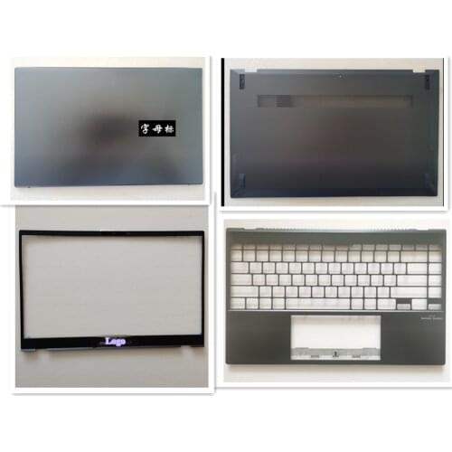 New laptop top case lcd back cover/ lcd front bezel screen /upper case/bottom case for ASUS ZenBook 14 UX425J JA U4700J UX425