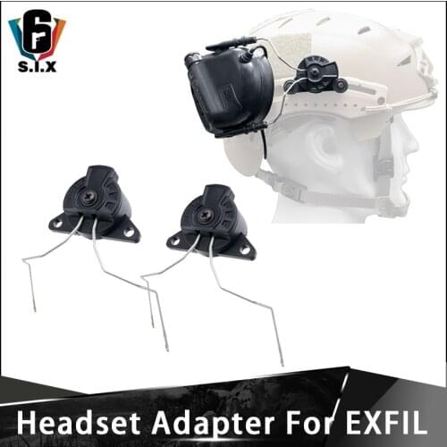 OPSMAN EARMOR Headset Team Wendy EXFIL Tactical Helmet Rail Adapter Tactical Headphone Adapter M12