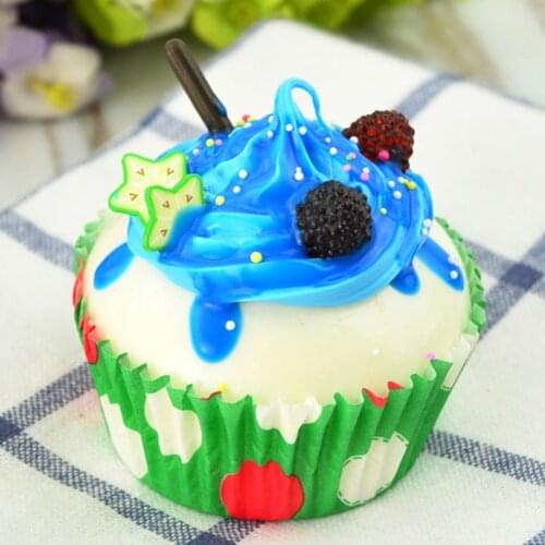 Realistic Artificial Fake Cake Cupcake Model Cup Display Photography Props Crafts Home Decoration F1CC