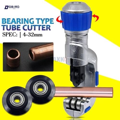 Bearing Pipe Cutter 4-32mm Tube Shear Hobbing Circular Blade Hand Tools Dbird