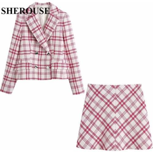 Sherouse Women's Suits With A Skirt