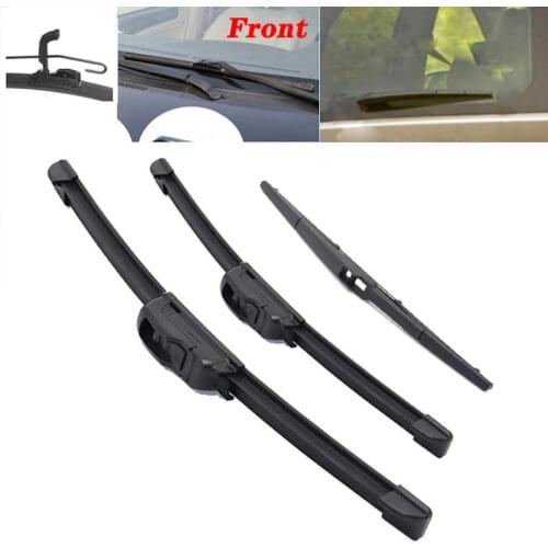 Car Front & Rear windshield wipers wiper Windscreen Front Window wipers blades for KIA Carens / Rondo 2006 -2012