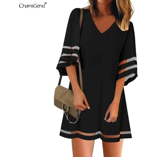 Loose Casual Short Sleeve Mini Woman Dress 2021 Summer Big Hem Beach Dresses For Women Sundress Femme Robe Vestidos Mujer