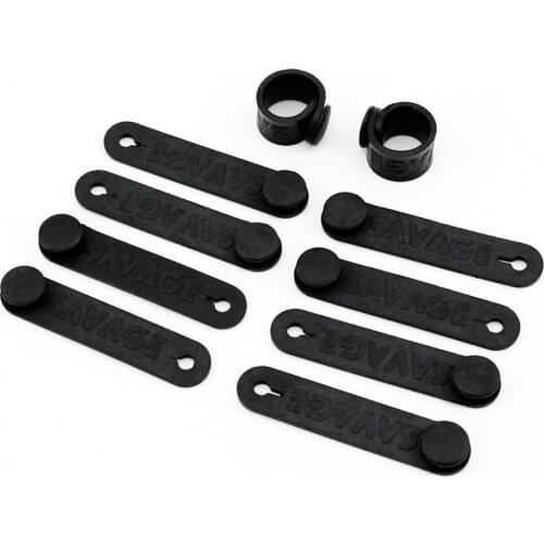 FOR DUCATI Motorcycle Bike (Universal) Throttle Cable/Clutch Cable tension strap Black