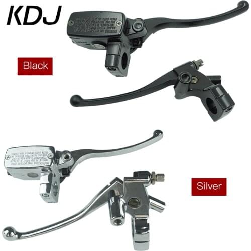 Universal 1" 25mm Motorcycle Brake Clutch Master Cylinder Hydraulic Pump with Lever For Yamaha Suzuki Kawasaki Honda