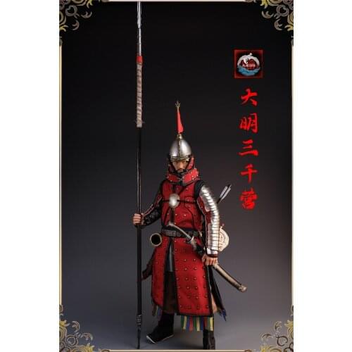 1/6 Ming Dynasty Field Troops Cavalry Battalion Figure Model 12 inch Male Doll Full Set Toy In Stock
