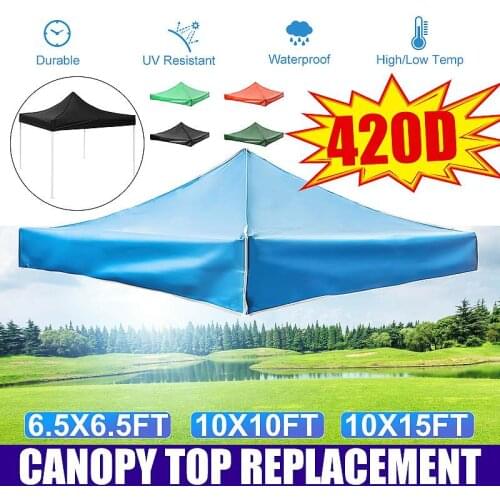 3mx3m 420D Awning Beach Sun Shelter Tarp Tent Shade Ultralight UV Garden Awning Canopy Sunshade Outdoor Camping Hammock Rain Fly