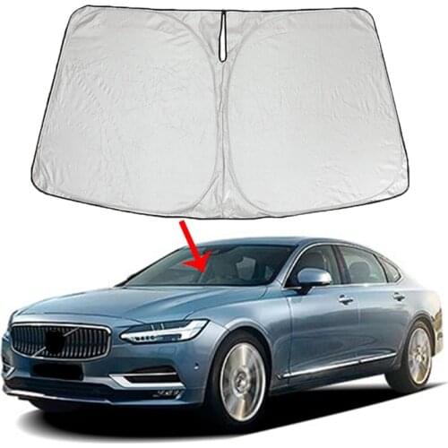 Car Sun Shade Sunshade Front Windshield Shade Sun Visor Sunscreen Accessories Sunshade For Volvo S90 2017