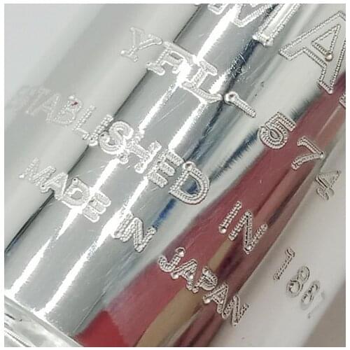 Free Shipping Flute 574 Silver Plated Professional Flute Instrument Intermediate Student Flutes C Leg 16 Holes Closed E Key