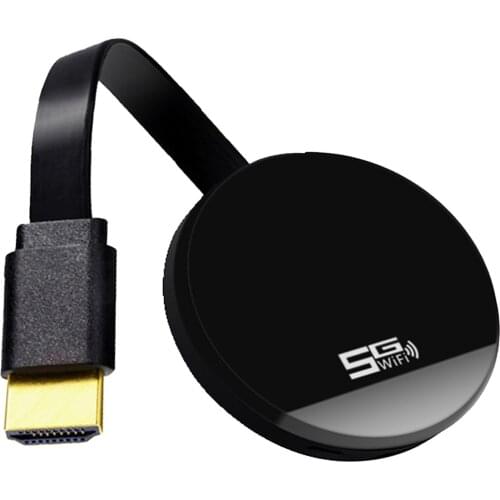 Wireless Display Adapter 1080P HDMI-compatible Wi-Fi Miracast Receiver Screen Mirroring 2.4GHz 5GHz Wireless Display Dongle